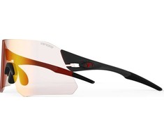 TIFOSI TIFOSI RAIL FOTOTEC matinės juodos spalvos akiniai (1 Clarion Raudona FOTOCHROM stiklas 74%-14% šviesos pralaidumas) (NAUJIENA)