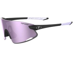 TIFOSI VOGEL XC matinės juodos spalvos akiniai (1 violetinis veidrodinis stiklas, 11 % šviesos pralaidumas) (NAUJIENA 2025)