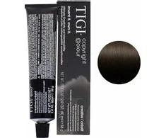 Tigi Bed Head Tigi Colour Creative ilgalaikiai plaukų dažai 3/0 tamsi natūrali ruda, 60 ml