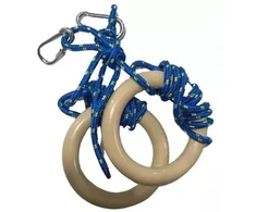 Mediniai gimnastikos žiedai Tiguar Wooden Gymnastic Rings 28 mm