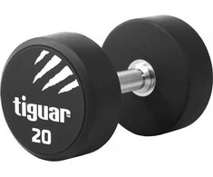 Profesionalus PU svarmuo / hantelis TIGUAR 1–70 kg (Svoris: 20 kg)