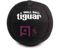 Pasunkintas kamuolys Tiguar Wall Ball 9kg