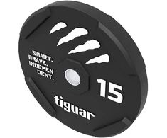 Tiguar Bumper guminis juodas 15 kg (TI-WBRB01500)