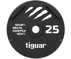 Tiguar Guminis svarelis juodas 25 kg (TI-WBRB02500)