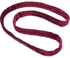 Tiguar aksominė kilpa oro lankui 1m 2t, bordo