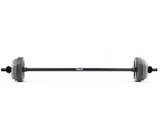 Tiguar štangos ir svorių komplektas fitness powergym set v2
