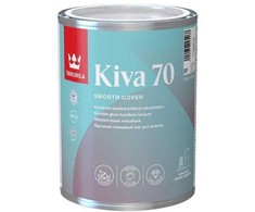 Baldų lakas TIKKURILA KIVA 70, pusiau blizgus, EP bazė, 0,9 l