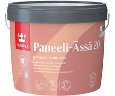 Vidaus darbų lakas TIKKURILA PANEELI-ASSA 20, pusiau matinis, EP bazė, 2,7 l