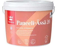 Vidaus darbų lakas TIKKURILA PANEELI-ASSA 20, pusiau matinis, EP bazė, 0,9 l