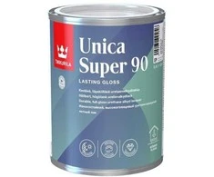 Drėgmei atsparus greitai džiūstantis lakas TIKKURILA UNICA SUPER 90, blizgus, 900 ml