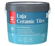 Keraminių plytelių dažai TIKKURILA LUJA CERAMIC TILES, pusiau matiniai, A bazė, 2,7 l