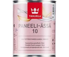 Vidaus darbų lakas TIKKURILA PANEELI-ASSA, matinis, EP bazė, 0,9 l
