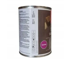Saunos sienų ir gultų apsaugos priemonė su vašku TIKKURILA SUPI SAUNAVAHA, EP bazė, 0,9 l