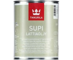Aliejus medienai sausose ir drėgnose patalpose TIKKURILA SUPI LATTIAOLJY, 900 ml