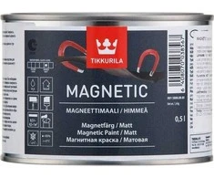 Magnetiniai dažai TIKKURILA MAGNETIC, matiniai, grafito pilkos sp., 0,5 l
