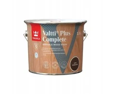Medienos dažyvė TIKKURILA VALTTI PLUS COMPLETE, šilko matiniai, tamsiai rudos sp., 2,5 l