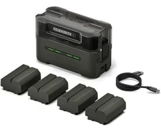 Tilta NP-FZ100 Charging Station Baterija Kit (4 Batteries) - Žalias