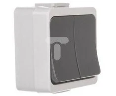 Timex Elektro WNT-2J-b SZ JANTAR-bis Žvakidės jungiklis n/t IP44 rutulinis WNT-2J-b