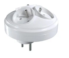 Orno Timex 3x2P + Plug-in filialas su apvaliu baltu apšvietimu (R-36 / S)