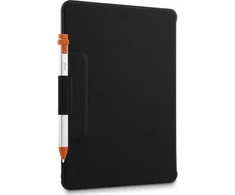 Tinka planšetiniam kompiuteriui LMP ProtectCase, skirtas iPad 10,2" 7th/8th/9th Gen, stovas, magnetinis priekinis dangtelis, miego ir pažadinimo, pieštuko lizdas - juodas