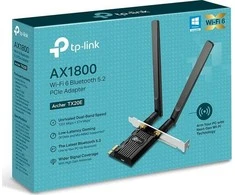Tinklo kortelė TP-Link Archer TX20E PCI-E AX1800 tinklo kortelė