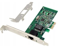 Tinklo plokštė MicroConnect 1 portas RJ45 tinklo plokštė, PCIe