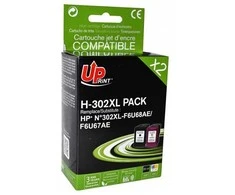 Tintes kārtridžs UPrint HP 302XL Multipaka H-302XL-PACK-UP