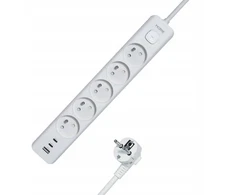 Tiross MORRE MAITINIMO JUOSTA 5G USB, 2xUSB-C, 1,5m