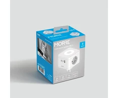 Tiross MORRE KUBINIS ŠAKOTUVAS 2G, USB, 2xUSB-C + LEMPUTĖ