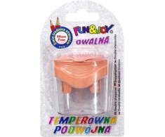 Dvigubas galąstuvas su konteineriu MIX - Titanum
