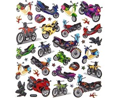 Dallprint Lipdukai MOTOCIKLAI 34vnt.