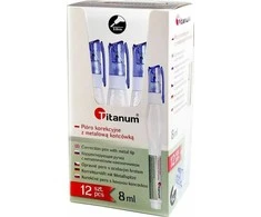 Titanum Titano korektorius švirkštimo priemonėje 8 ml (12 vnt.)