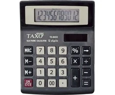 Titanum Titano skaičiuotuvas Taxo skaičiuotuvas Tg-8432 Juodas Titanium