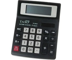 Titanum Titano skaičiuotuvas Taxo skaičiuotuvas Tg-8432 Juodas Titanium