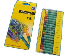 Firster Aliejinės pastelės vaikams 18 spalvų