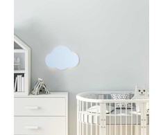 Sieninis šviestuvas KINKIET LAMPA ŚCIENNA TK LIGHTING CLOUD 4966 CHMURKA mėlyna DLA CHŁOPCA