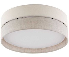 Lubinis šviestuvas TK Lighting Tk Lighting Eco* 5775 plafoninis lubinis šviestuvas 3x15W E27 baltas/pilkas