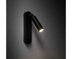 TK Lighting Enzo AA491 sieninis šviestuvas 1x6W G9 juodas