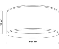 Lubinis šviestuvas TK Lighting pakabinamas šviestuvas Juta 5798