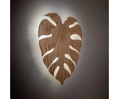 Sieninis šviestuvas Kinkiet TK Lighting TK Lighting Monstera 5422 kinkiet lampa ścienna 3x6W G9 dąb