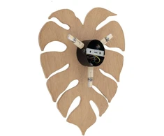Sieninis šviestuvas Kinkiet TK Lighting TK Lighting Monstera 5422 kinkiet lampa ścienna 3x6W G9 dąb