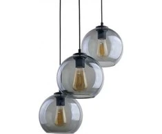 Pakabinamas šviestuvas Tk Lighting Šviestuvas kubo formos grafito spalvos 28 193x60 we 27