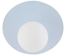 TK Lighting Pixi 10230 sieninis šviestuvas, 1x8W G9, mėlyna/balta