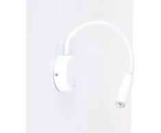 TK Lighting sieninis šviestuvas Tk Lighting Lagos 5921 sieninis šviestuvas 1x6W G9 baltas
