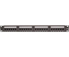 Securitynet 6 KATEGORIJOS UTP SKYDELIS 19" 1U, 24XRJ45