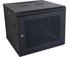 TKH Spinta RACK pakabinama spintelė 19 colių 9U 600x450 perforuotos durys CCSW-0604-09UP
