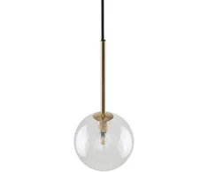 Pakabinamas šviestuvas Lampa wisząca TKKRYWULT Lampa wisząca NILOS Juodas/GOLD 5941 TK Lighting