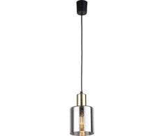 TKKRYWULT pakabinamas šviestuvas TK Lighting Sierra 6661 pakabinamas šviestuvas 1x15W E27 grafitas/auksas