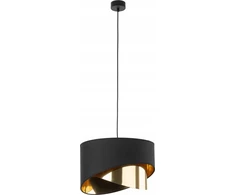 TKKRYWULT pakabinamas šviestuvas TK Lighting Grant 4823 pakabinamas šviestuvas 1x15W E27 juoda/auksinė