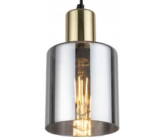 TKKRYWULT pakabinamas šviestuvas TK Lighting Sierra 6661 pakabinamas šviestuvas 1x15W E27 grafitas/auksas